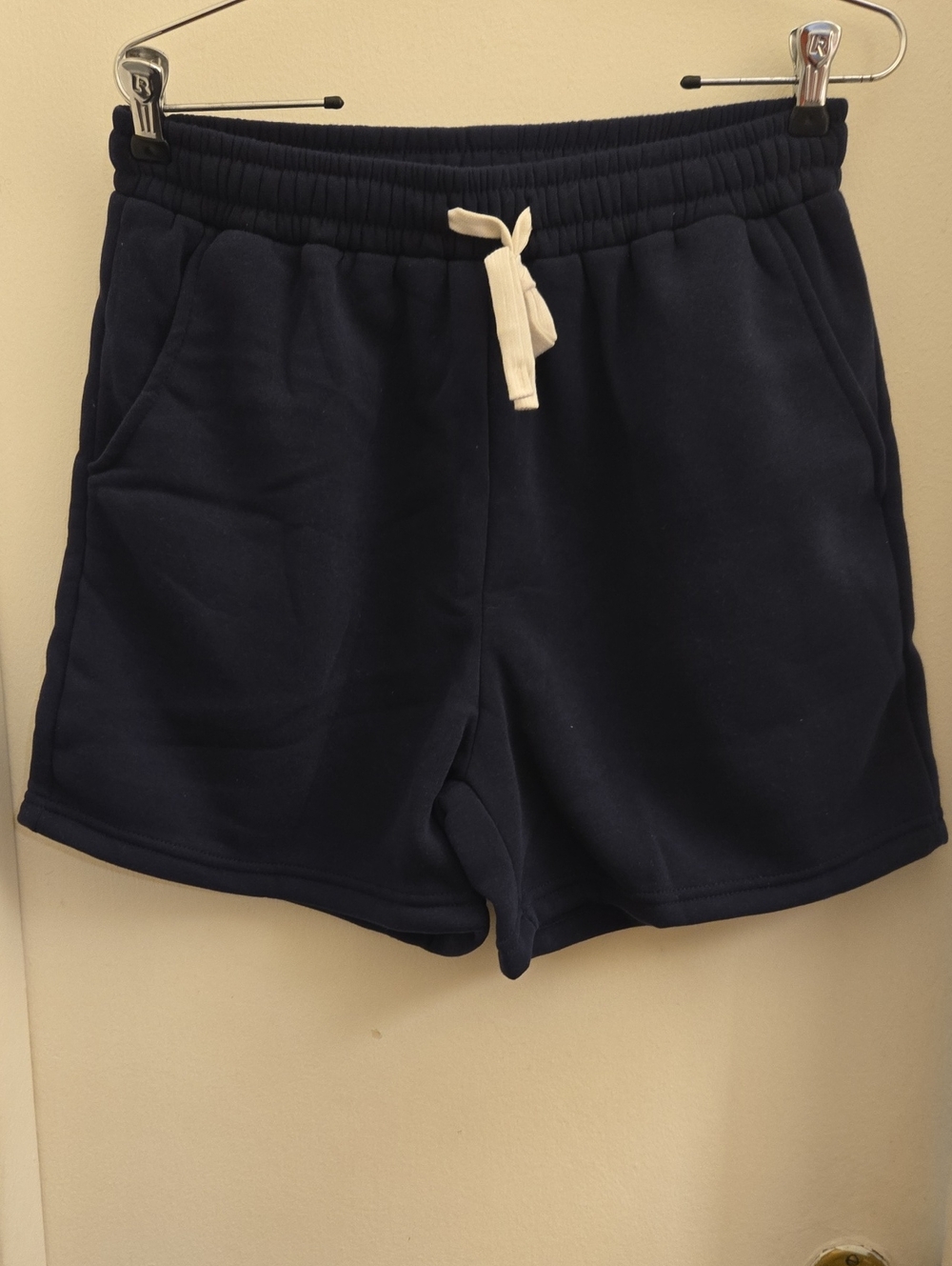 Navy Drawstring Casual Shorts NWOT